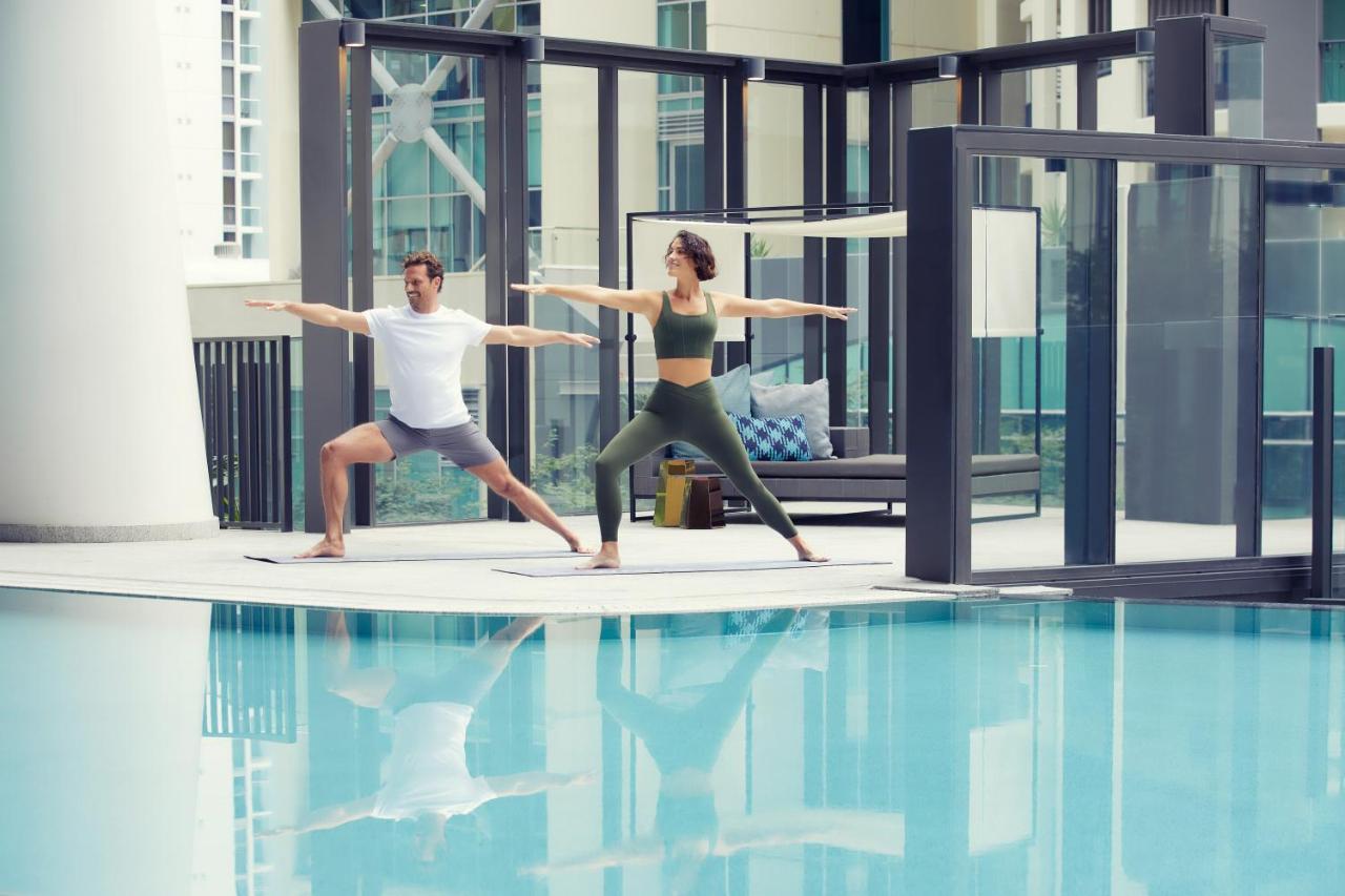 Hotel The Westin Brisbane Exteriér fotografie The swimming pool at The Park