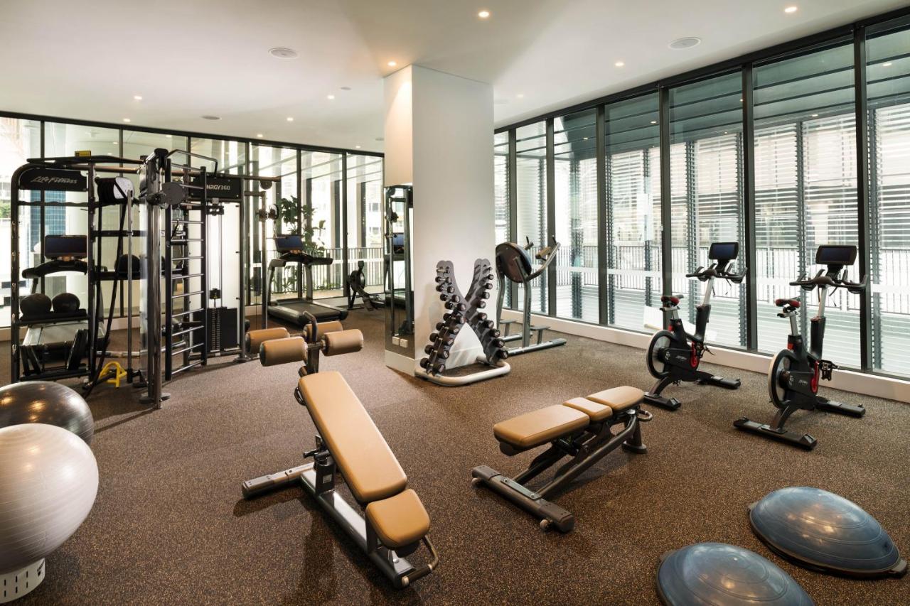 Hotel The Westin Brisbane Exteriér fotografie A gym at a hotel