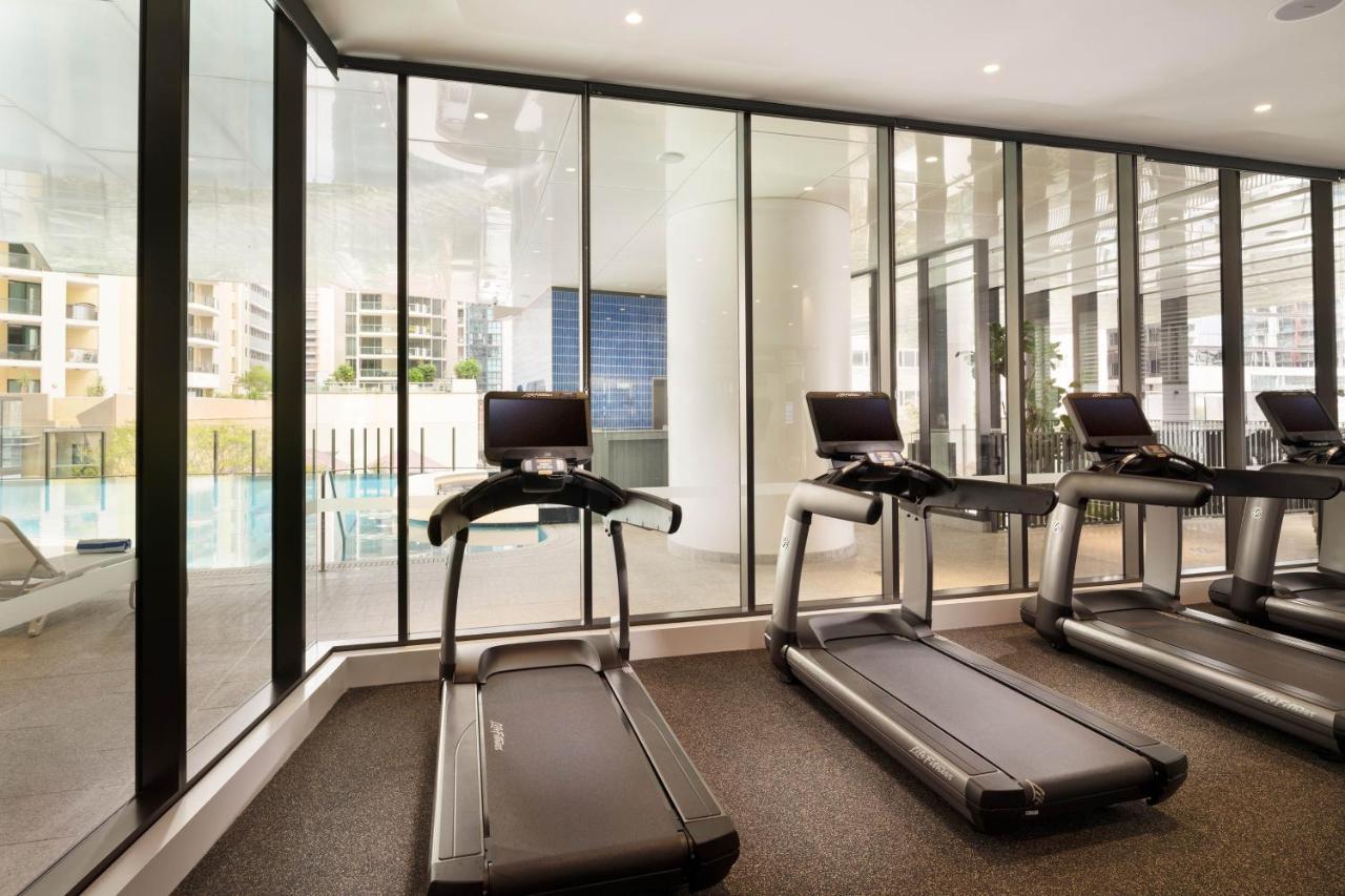 Hotel The Westin Brisbane Exteriér fotografie The gym at the hotel