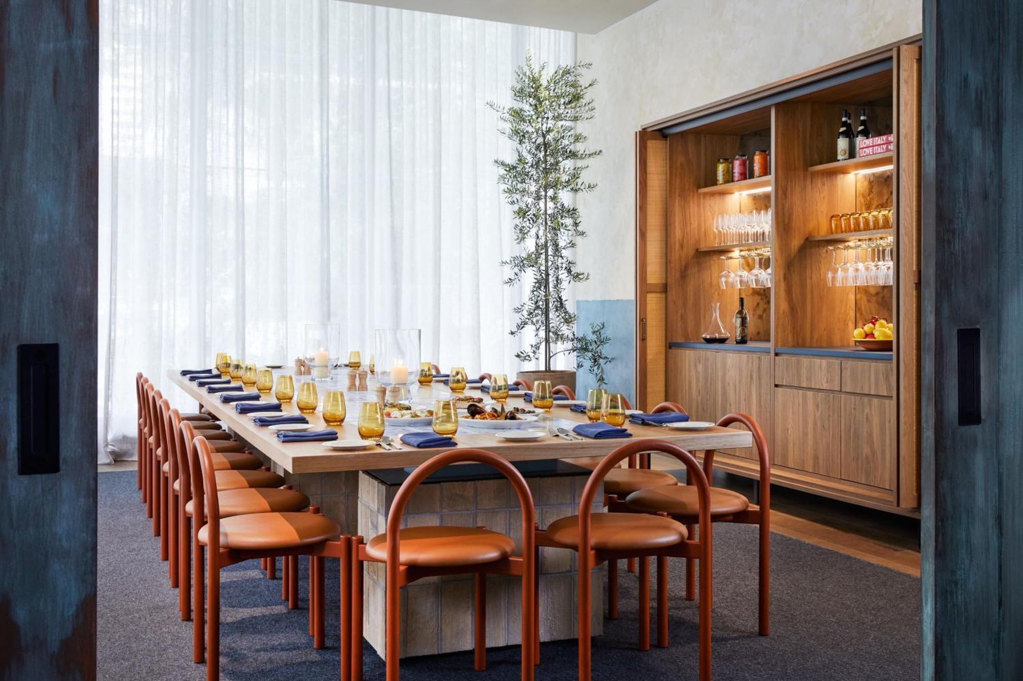 Hotel The Westin Brisbane Exteriér fotografie The dining room at the 2018 edition of the World Economic Forum