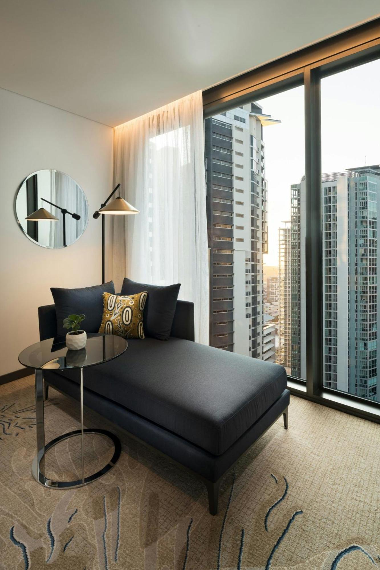 Hotel The Westin Brisbane Exteriér fotografie A room at the hotel